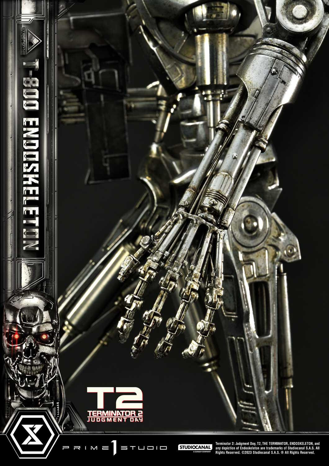 Terminator 2: Judgment Day - T-800 - Museum Masterline Series  (MMT2-01DXS) - 1/3 - Endoskeleton, DX Bonus Version (Prime 1 Studio) photo 84