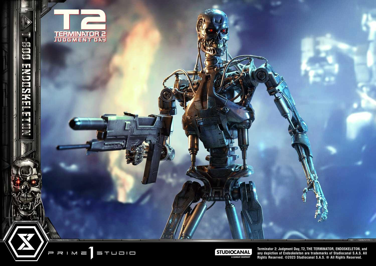 Terminator 2: Judgment Day - T-800 - Museum Masterline Series  (MMT2-01DXS) - 1/3 - Endoskeleton, DX Bonus Version (Prime 1 Studio) photo 94