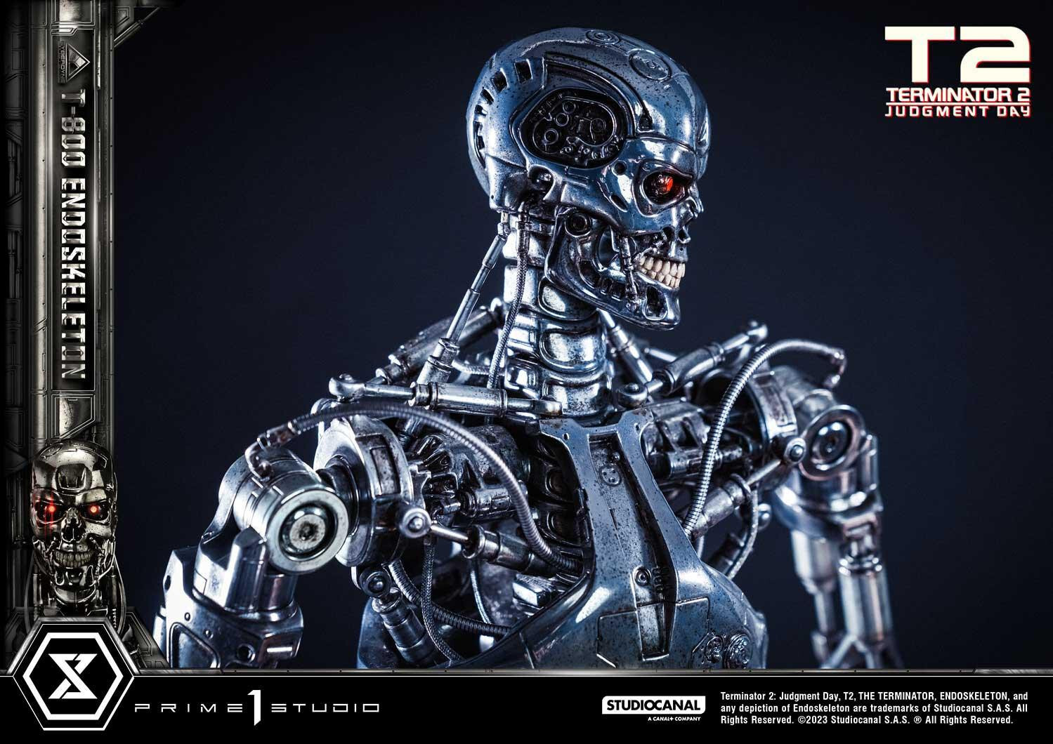 Terminator 2: Judgment Day - T-800 - Museum Masterline Series  (MMT2-01DXS) - 1/3 - Endoskeleton, DX Bonus Version (Prime 1 Studio) photo 95