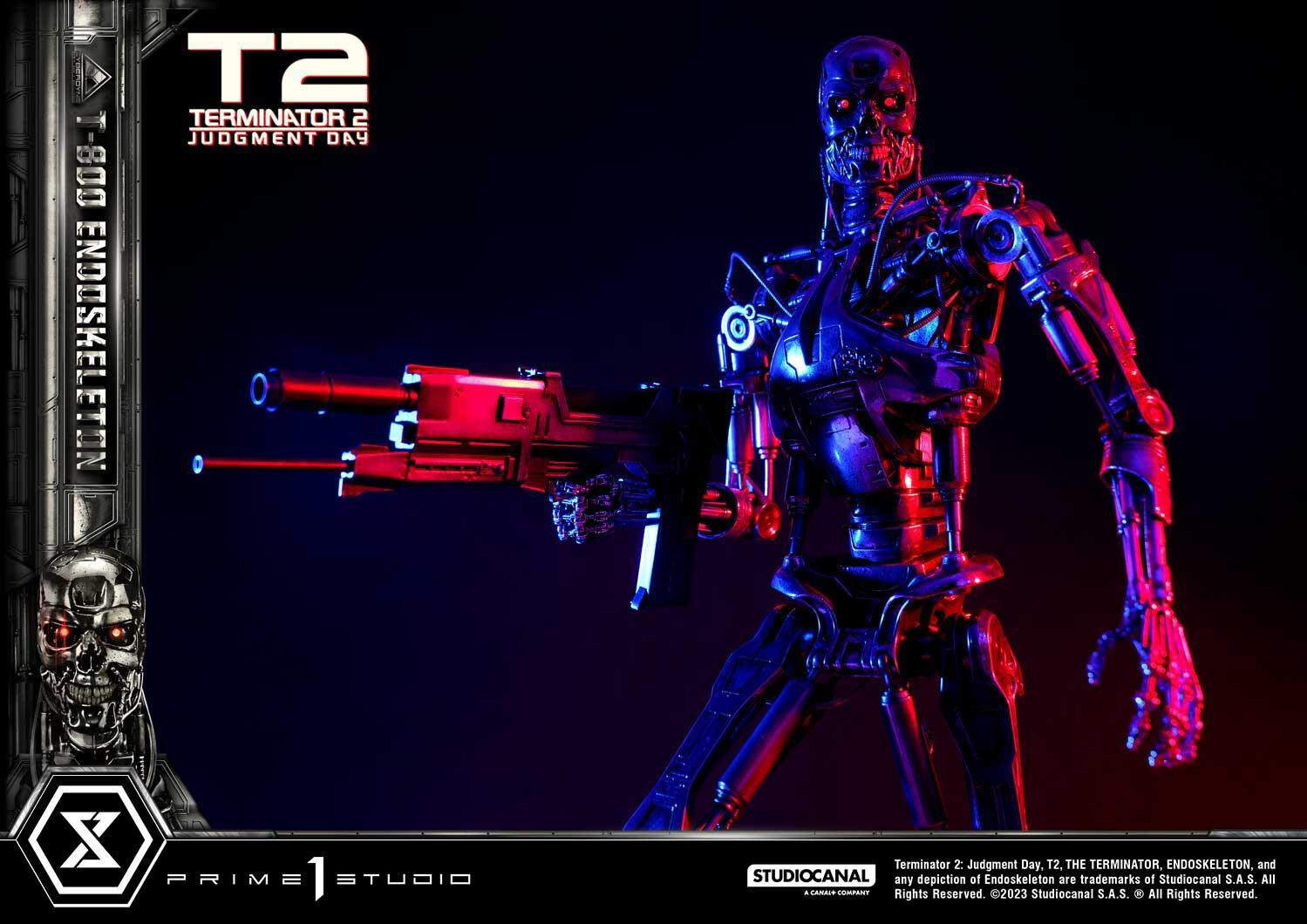 Terminator 2: Judgment Day - T-800 - Museum Masterline Series  (MMT2-01DXS) - 1/3 - Endoskeleton, DX Bonus Version (Prime 1 Studio) photo 96