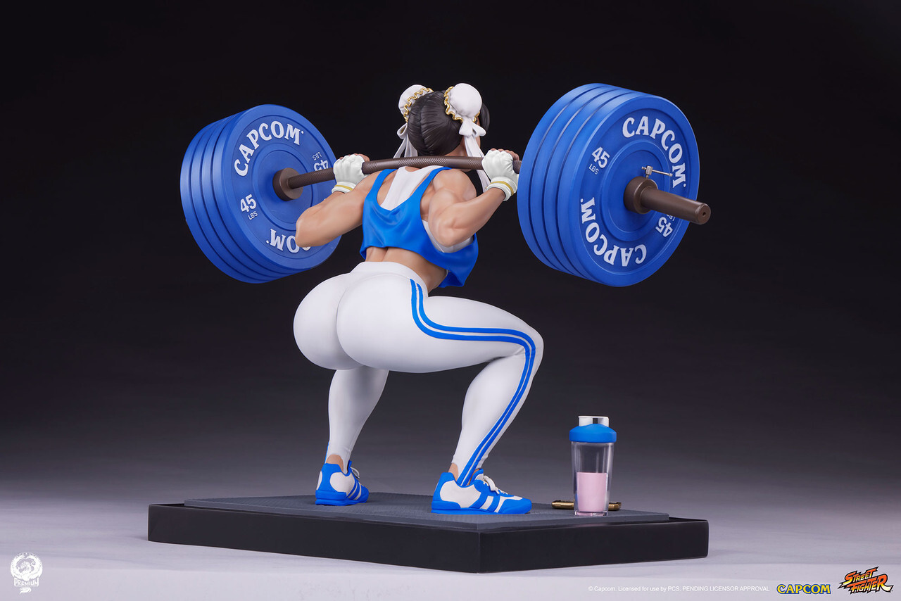 Street Fighter - Chun-Li - Gym/Fitness/Powerlifting - 1/4 (Premium Collectibles Studio) photo 2