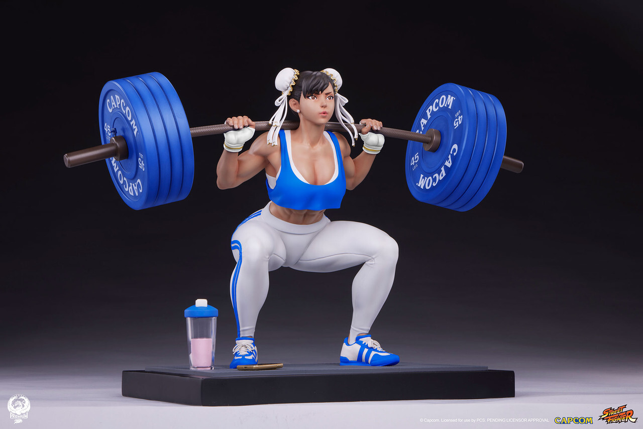 Street Fighter - Chun-Li - Gym/Fitness/Powerlifting - 1/4 (Premium Collectibles Studio) photo 16