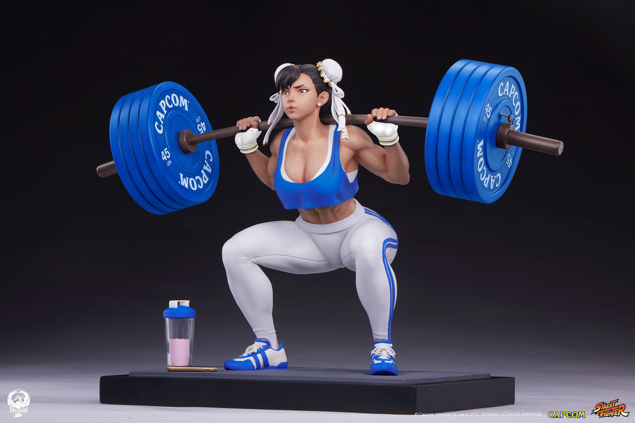 Street Fighter - Chun-Li - Gym/Fitness/Powerlifting - 1/4 (Premium Collectibles Studio) photo 19