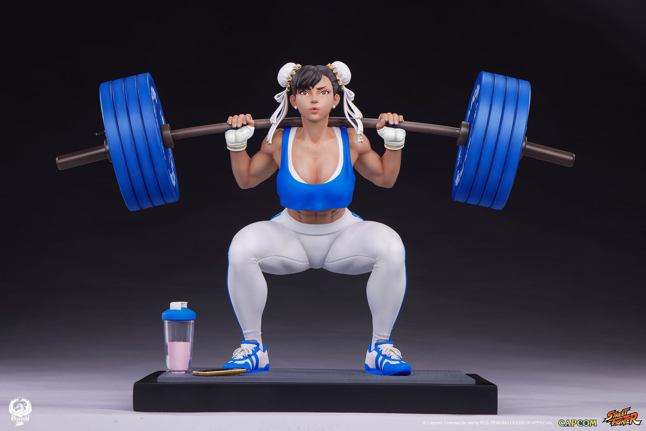 Street Fighter - Chun-Li - Gym/Fitness/Powerlifting - 1/4 (Premium Collectibles Studio) photo 20