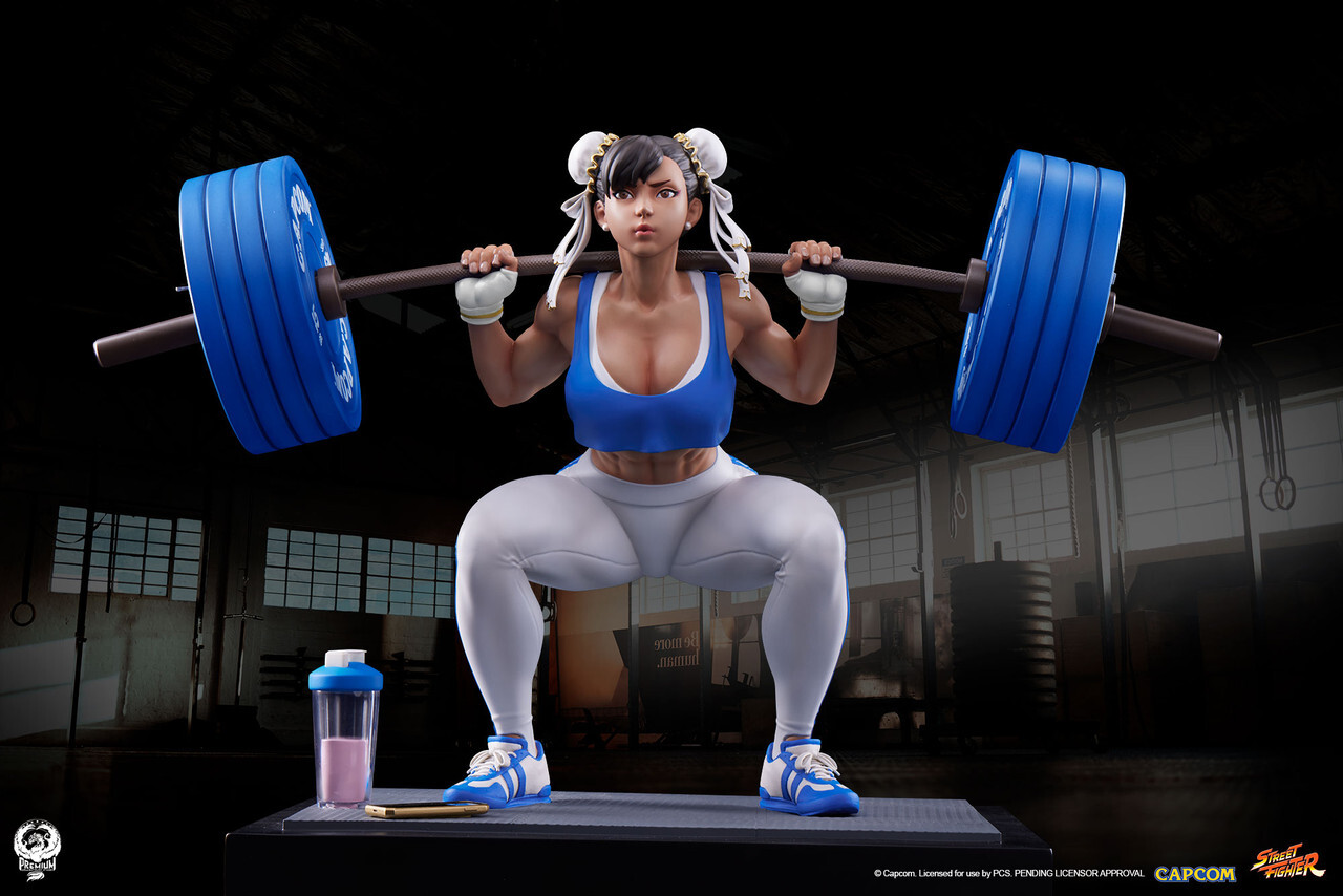 Street Fighter - Chun-Li - Gym/Fitness/Powerlifting - 1/4 (Premium Collectibles Studio) photo 21