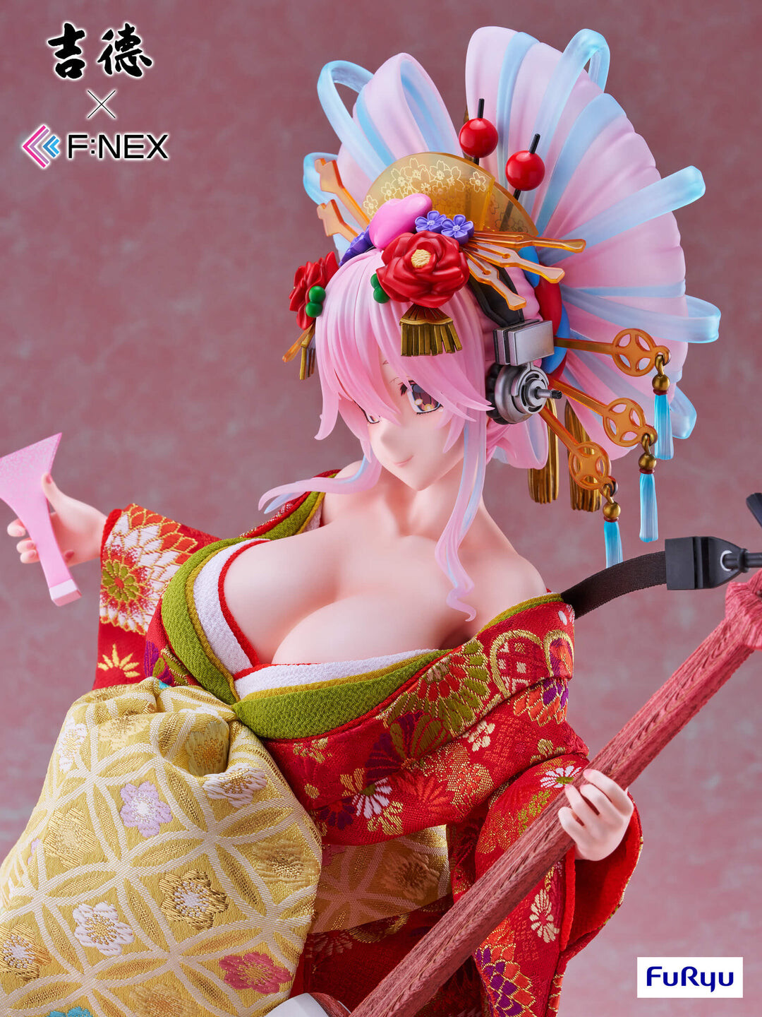 SoniComi (Super Sonico) - Sonico - F:Nex - 1/4 - Nihon Ningyou (FuRyu, Yoshitoku) photo 3