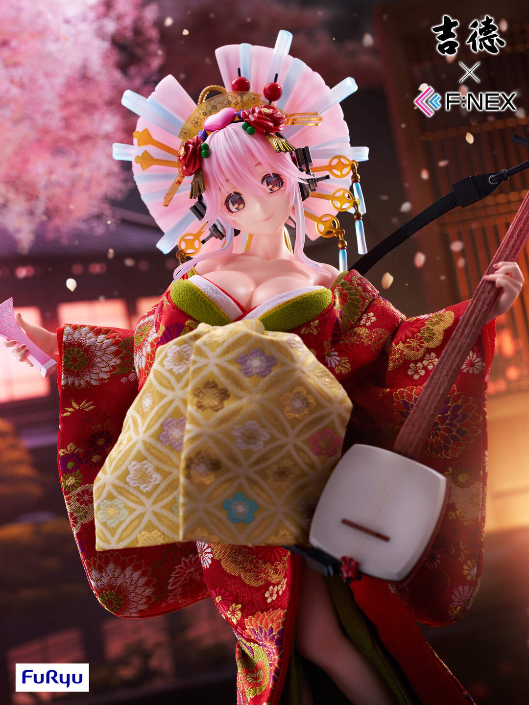 SoniComi (Super Sonico) - Sonico - F:Nex - 1/4 - Nihon Ningyou (FuRyu, Yoshitoku) photo 6