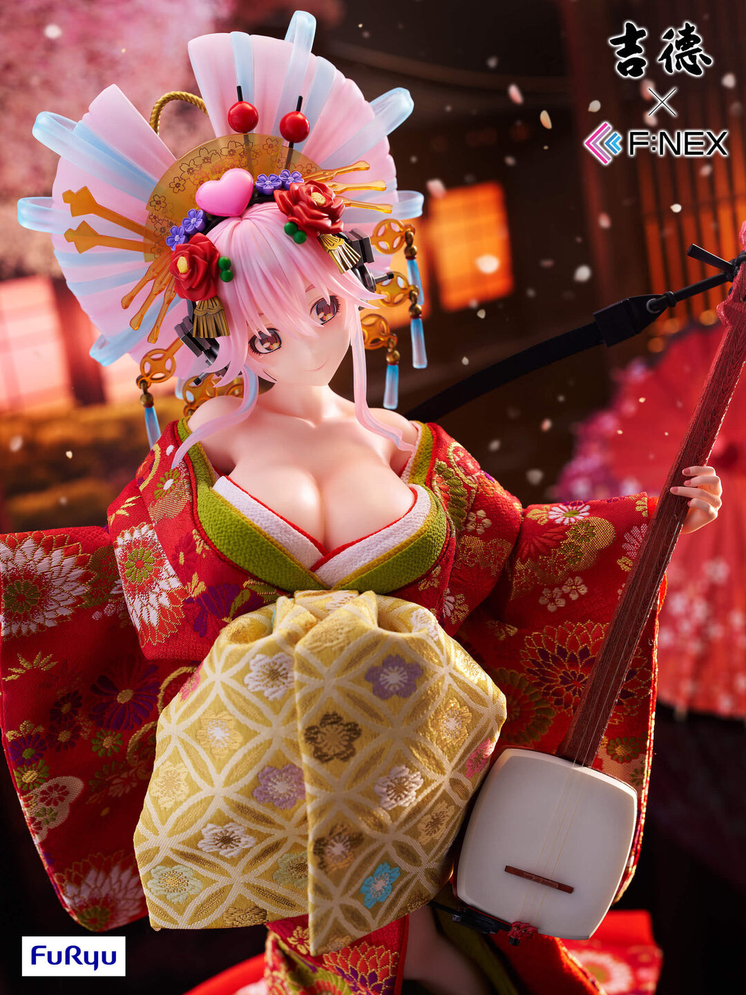 SoniComi (Super Sonico) - Sonico - F:Nex - 1/4 - Nihon Ningyou (FuRyu, Yoshitoku) photo 7