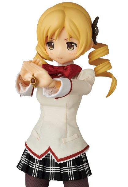 Mahou Shoujo Madoka☆Magica - Charlotte - Tomoe Mami - Real Action Heroes (#672) - Real Action Heroes MGM - 1/6 - School Uniform ver. (Good Smile Company, Max Factory, Medicom Toy)
