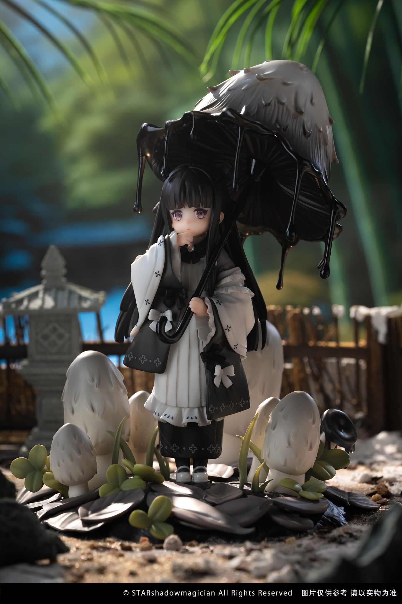 Original - Mushroom Girls Series (No.4) - Coprinus Comatus - 1/1 (Merry Goods, Reverse Studio)