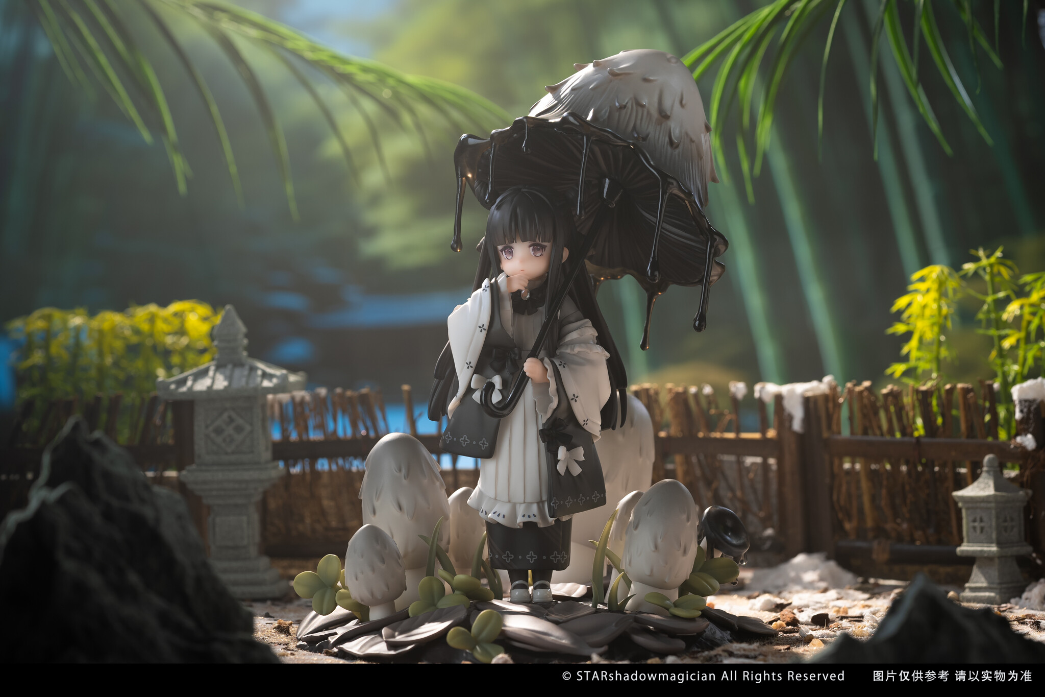 Original - Mushroom Girls Series  (No.4) - Coprinus Comatus - 1/1 (Merry Goods, Reverse Studio) photo 2