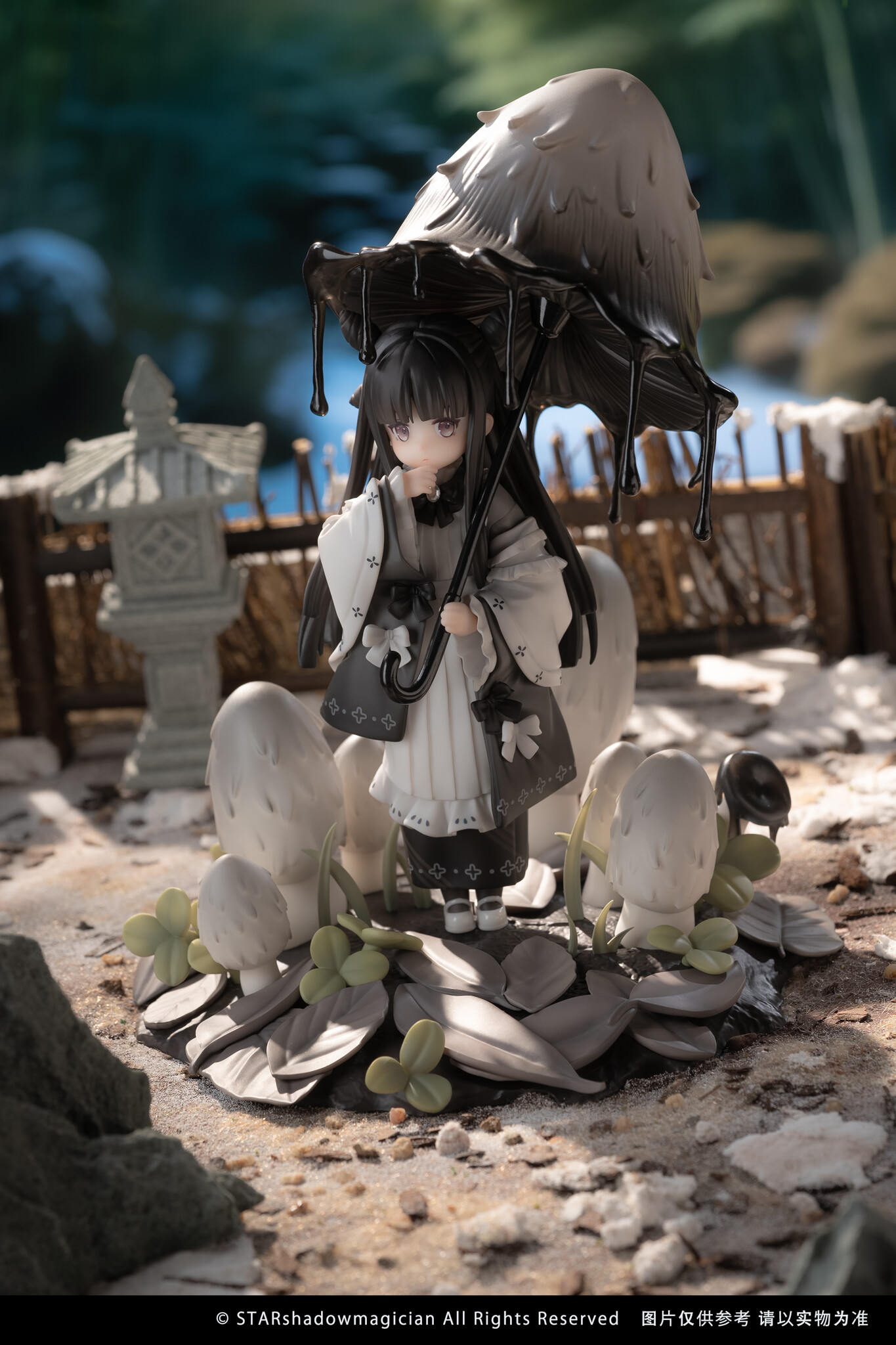 Original - Mushroom Girls Series  (No.4) - Coprinus Comatus - 1/1 (Merry Goods, Reverse Studio) photo 3