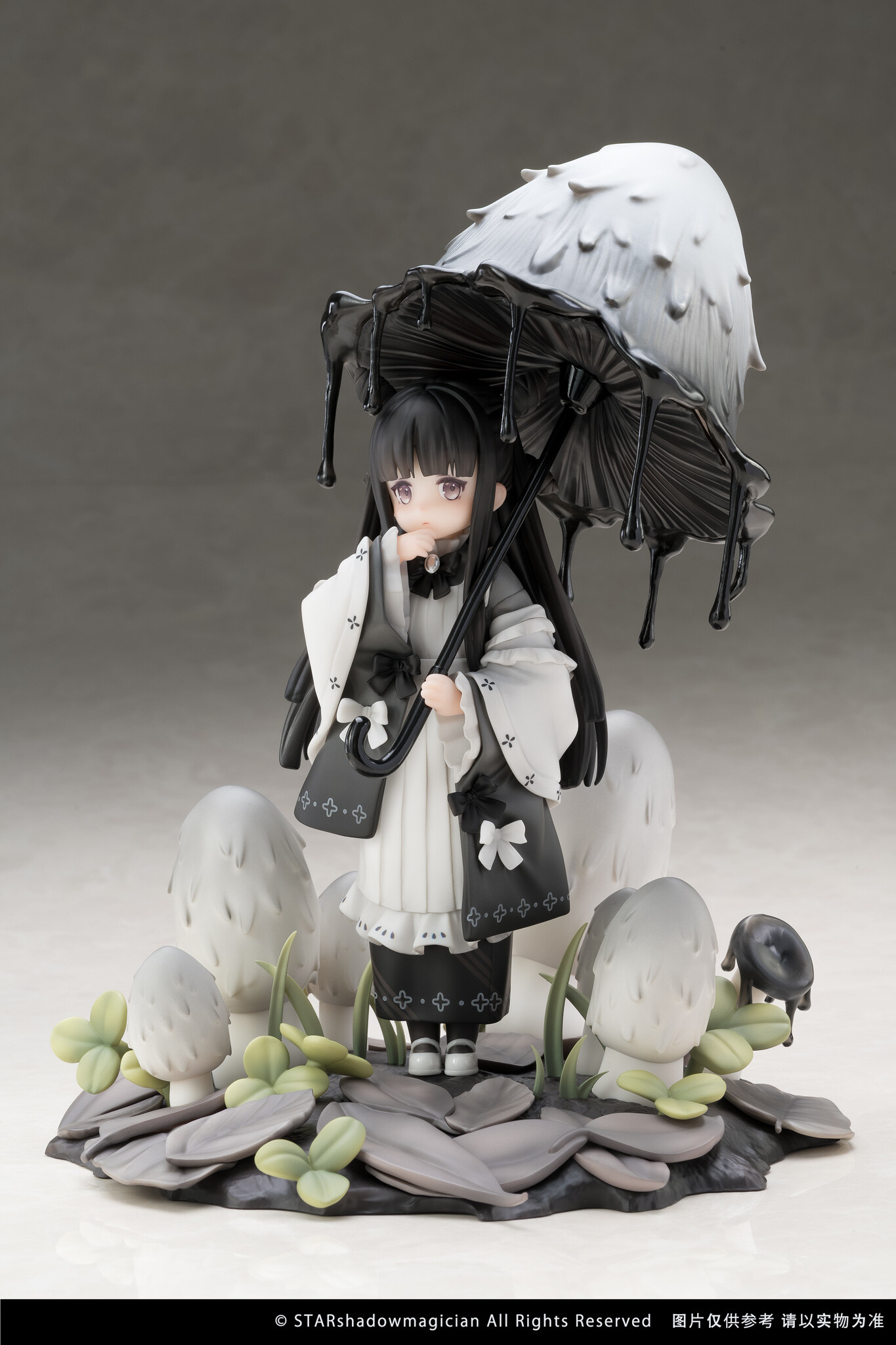 Original - Mushroom Girls Series  (No.4) - Coprinus Comatus - 1/1 (Merry Goods, Reverse Studio) photo 4