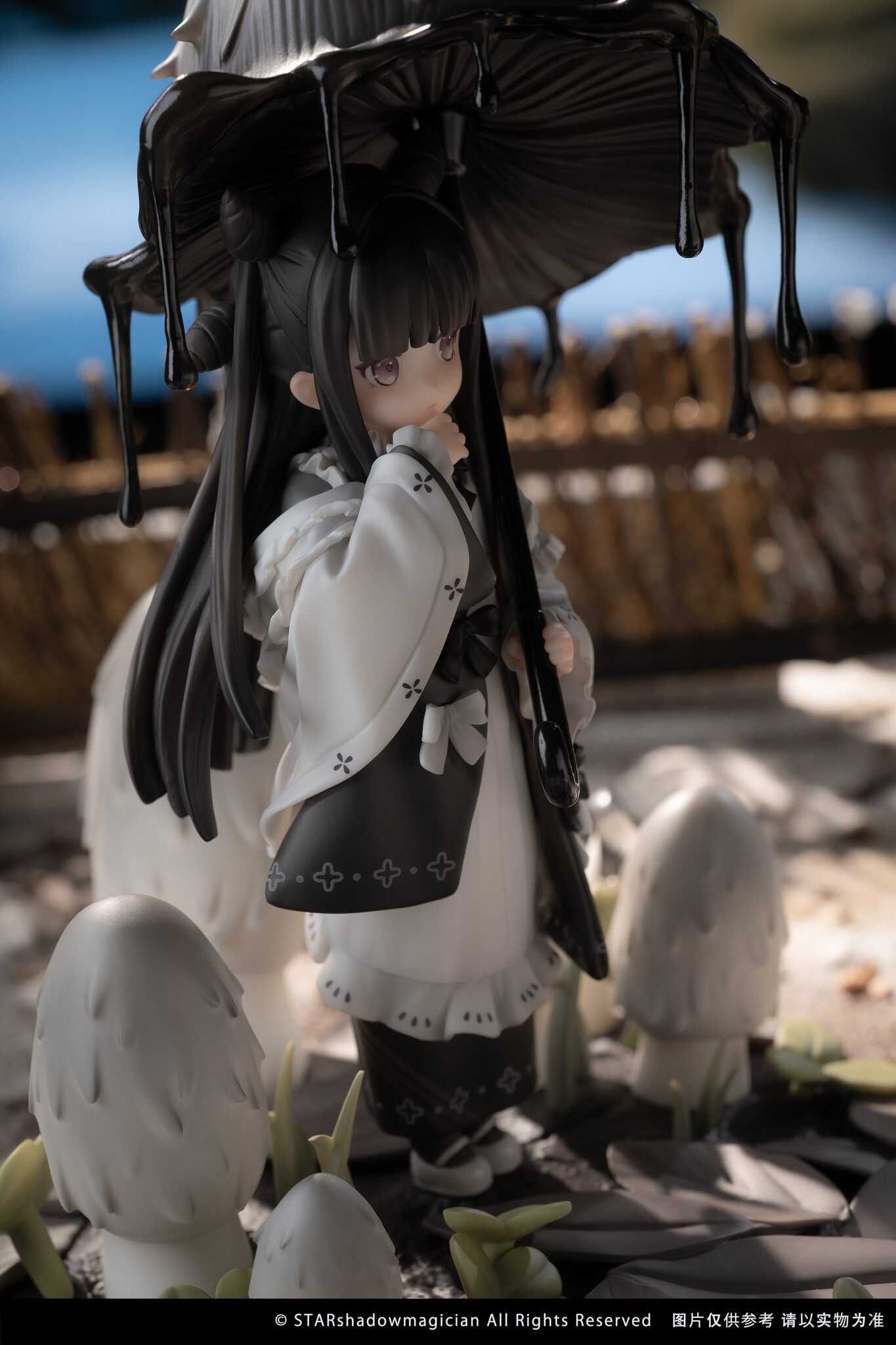 Original - Mushroom Girls Series  (No.4) - Coprinus Comatus - 1/1 (Merry Goods, Reverse Studio) photo 5