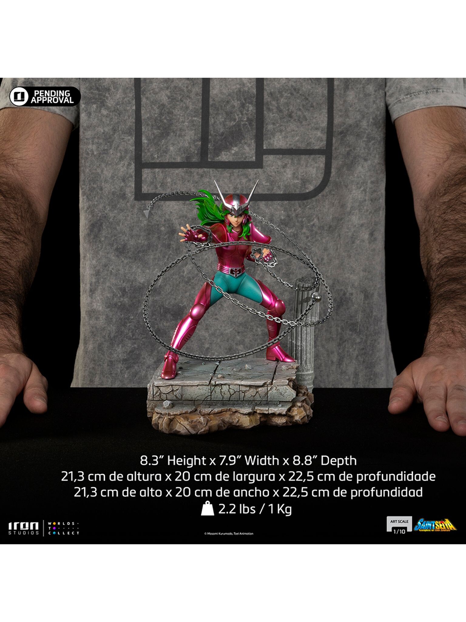 Saint Seiya - Andromeda Shun - Art Scale - 1/10 (IRON Studios) photo 10