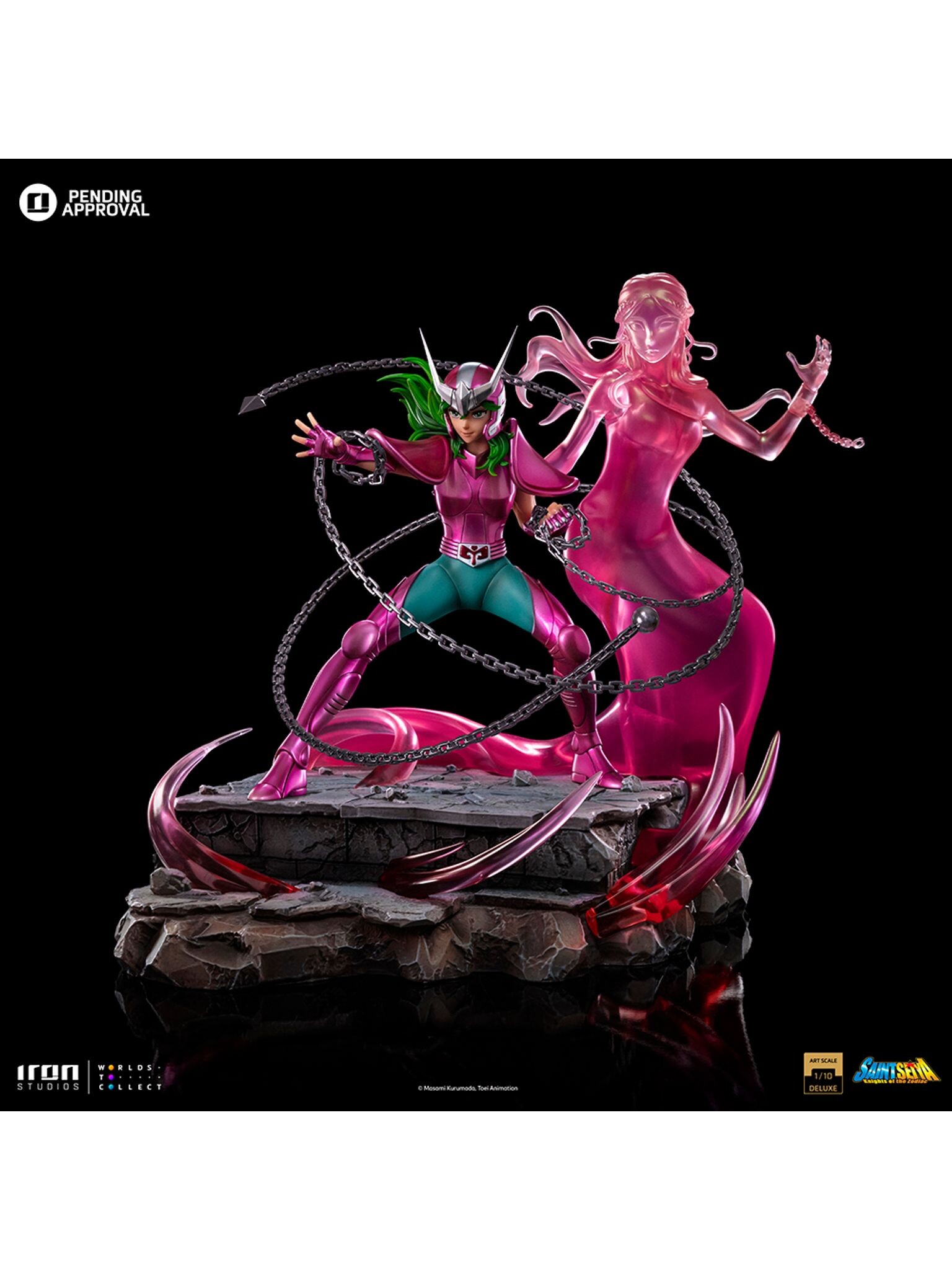 Saint Seiya - Andromeda Shun - Art Scale - 1/10 - Deluxe (IRON Studios) photo 4