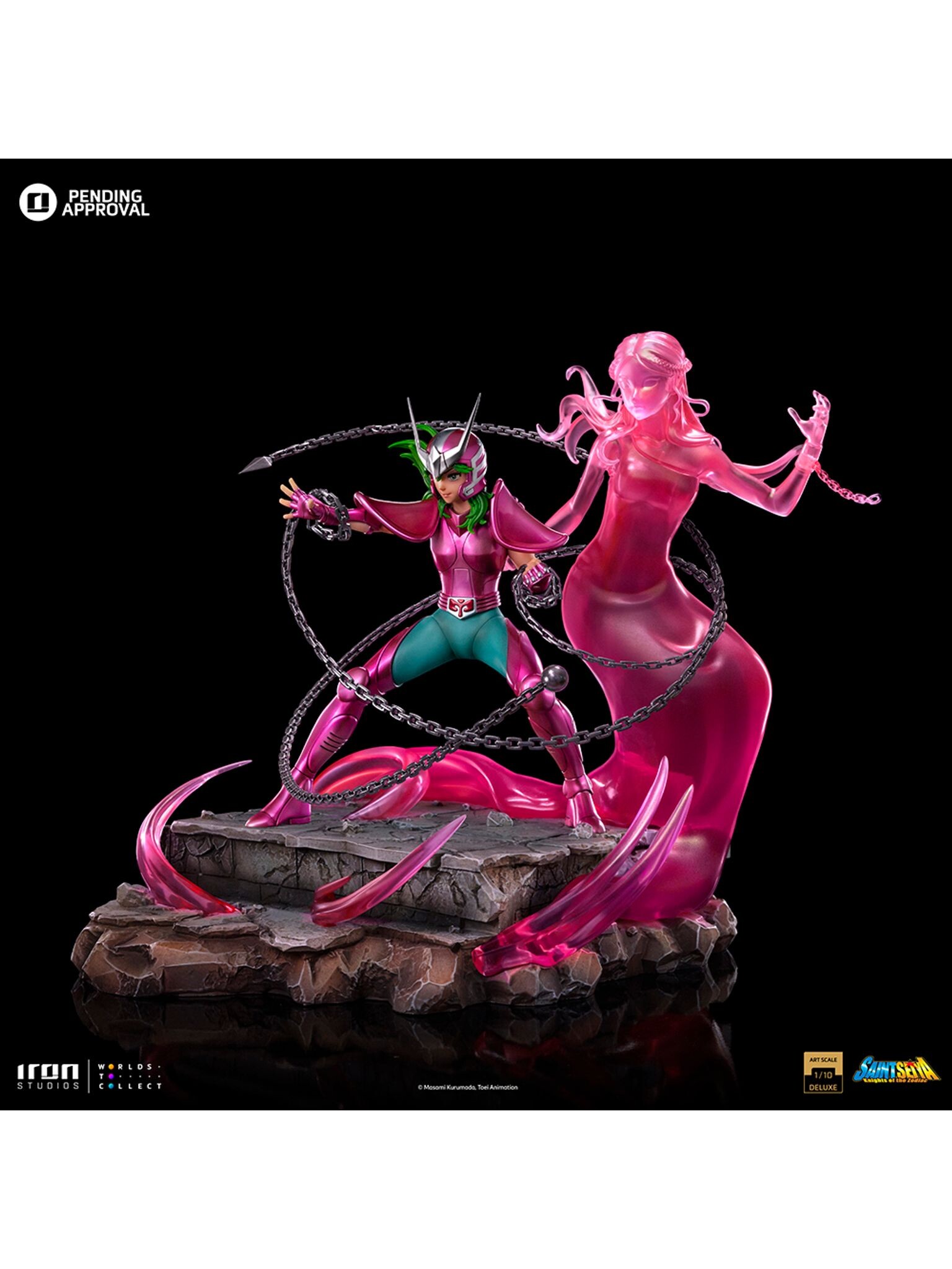 Saint Seiya - Andromeda Shun - Art Scale - 1/10 - Deluxe (IRON Studios) photo 5