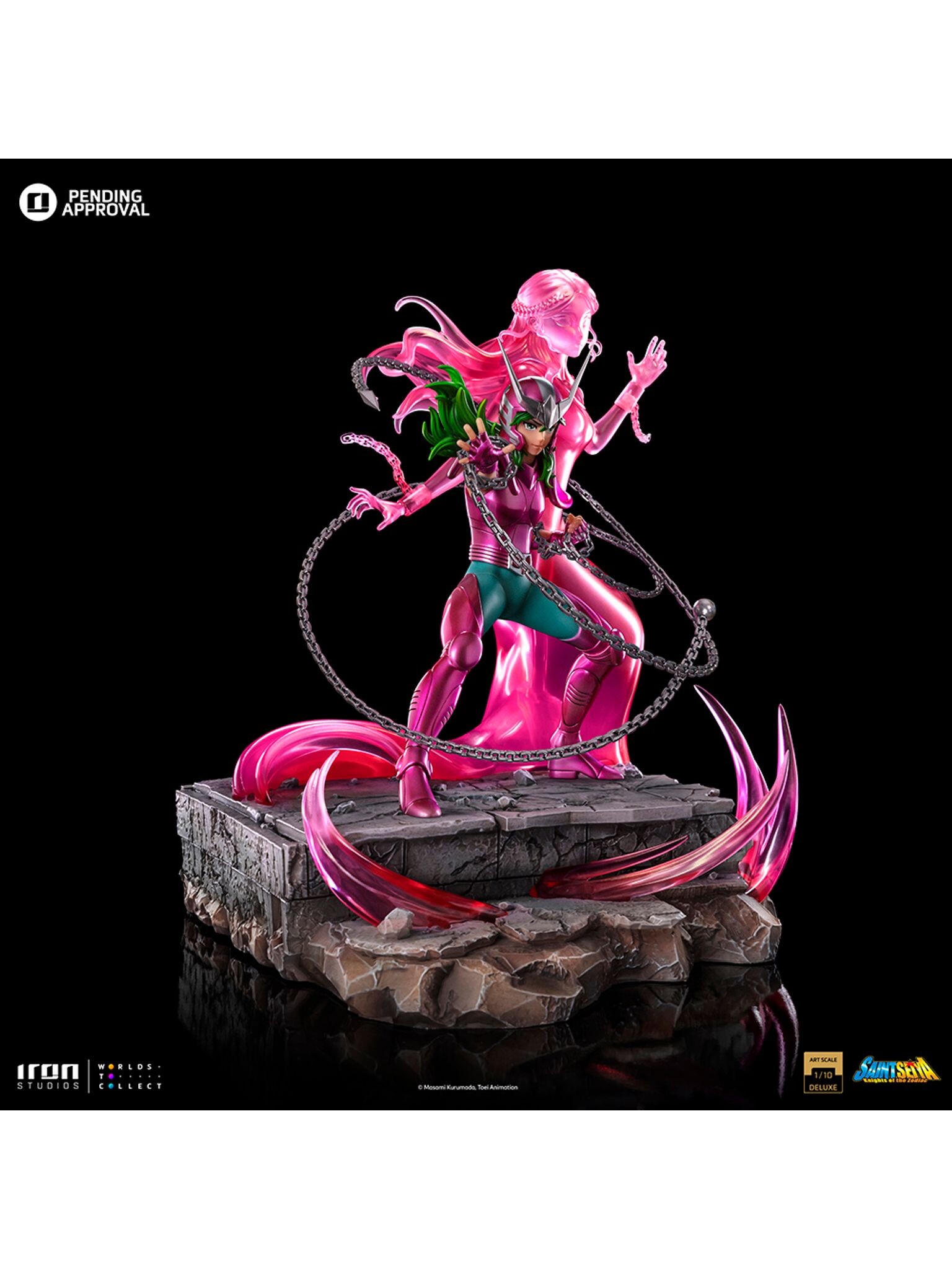 Saint Seiya - Andromeda Shun - Art Scale - 1/10 - Deluxe (IRON Studios) photo 10
