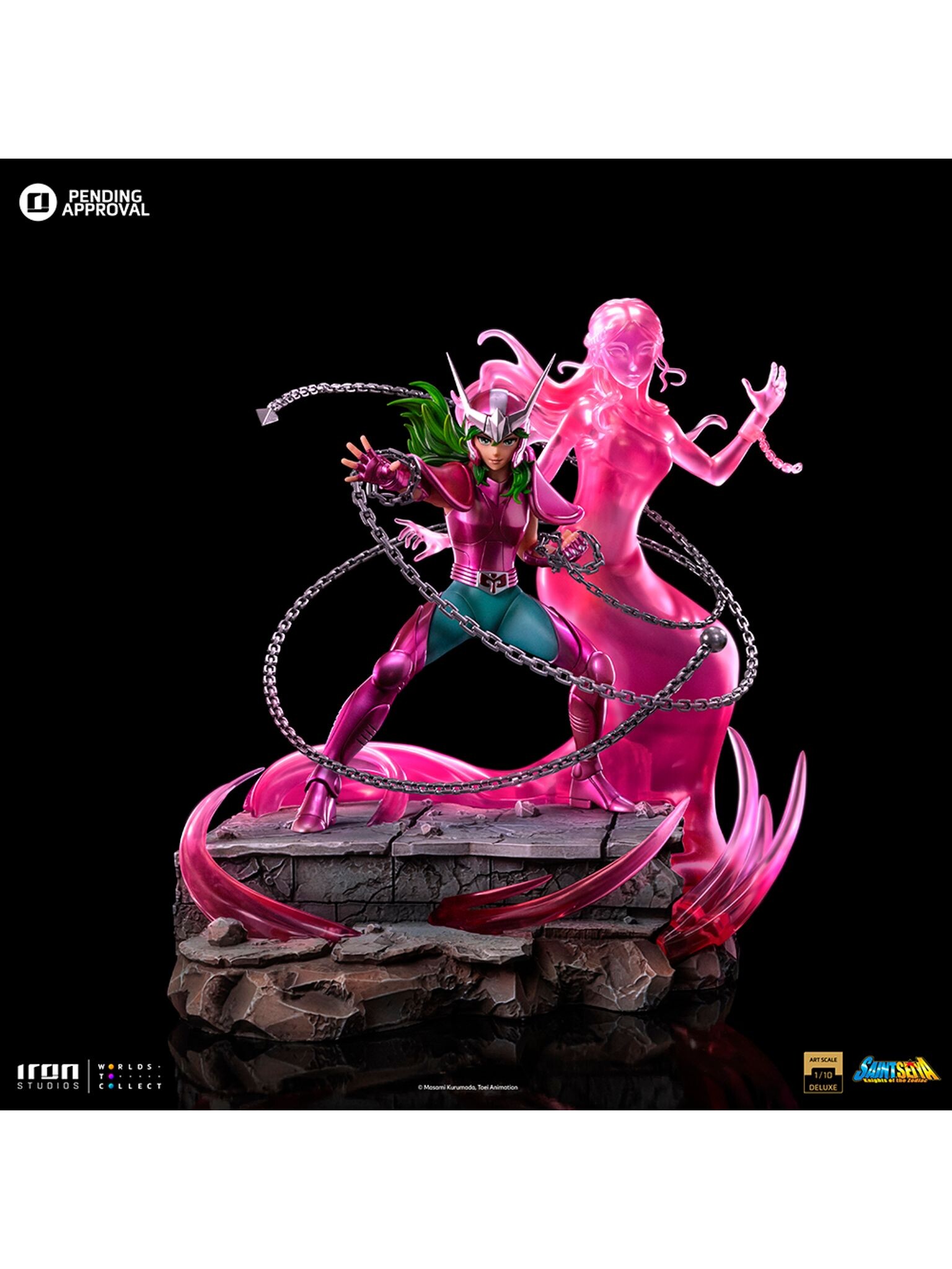 Saint Seiya - Andromeda Shun - Art Scale - 1/10 - Deluxe (IRON Studios) photo 11