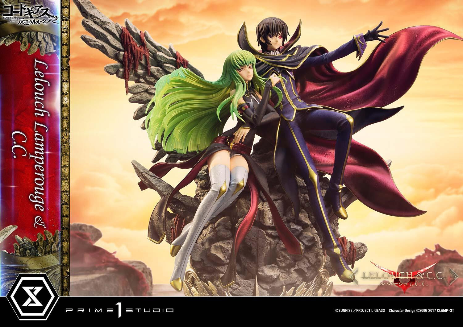 Code Geass - Hangyaku no Lelouch R2 - C.C. - Lelouch Lamperouge - Concept Masterline  (CMCGR-03S) - 1/6 - Bonus Version (Prime 1 Studio) photo 2