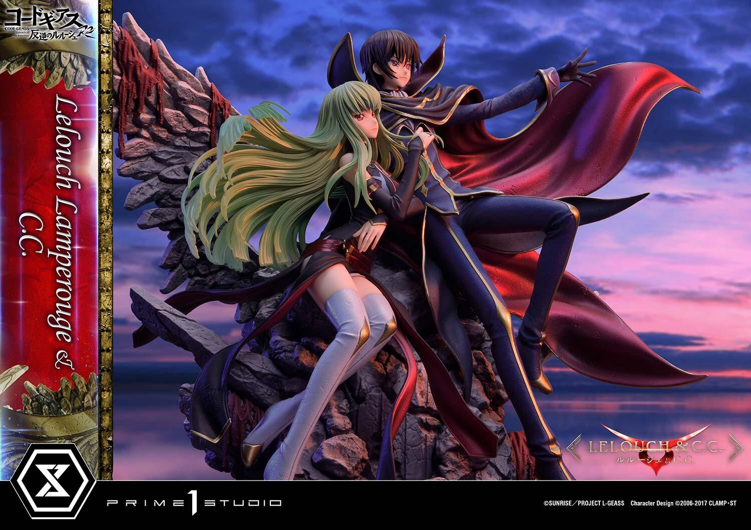 Code Geass - Hangyaku no Lelouch R2 - C.C. - Lelouch Lamperouge - Concept Masterline  (CMCGR-03S) - 1/6 - Bonus Version (Prime 1 Studio) photo 3