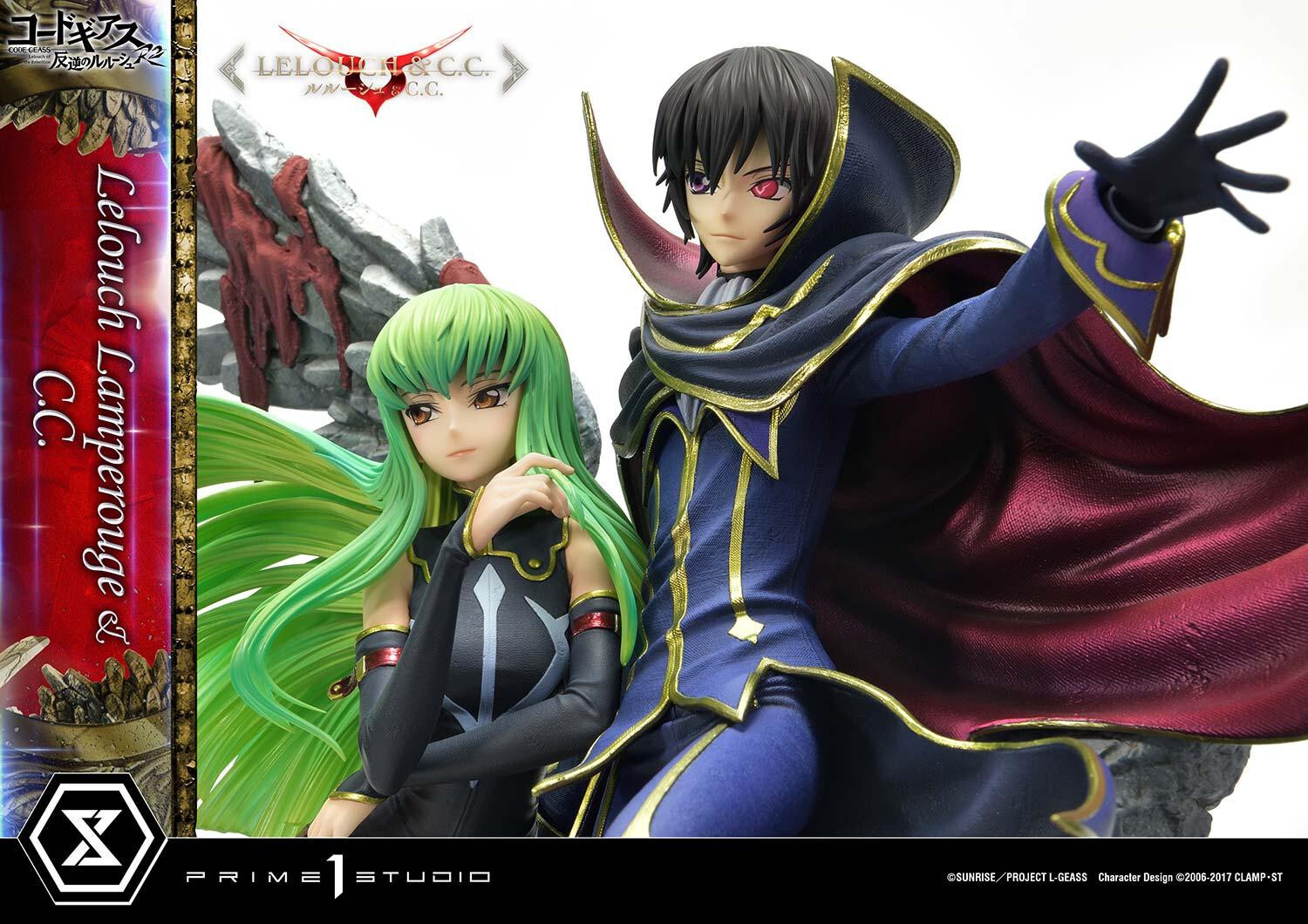 Code Geass - Hangyaku no Lelouch R2 - C.C. - Lelouch Lamperouge - Concept Masterline  (CMCGR-03S) - 1/6 - Bonus Version (Prime 1 Studio) photo 5