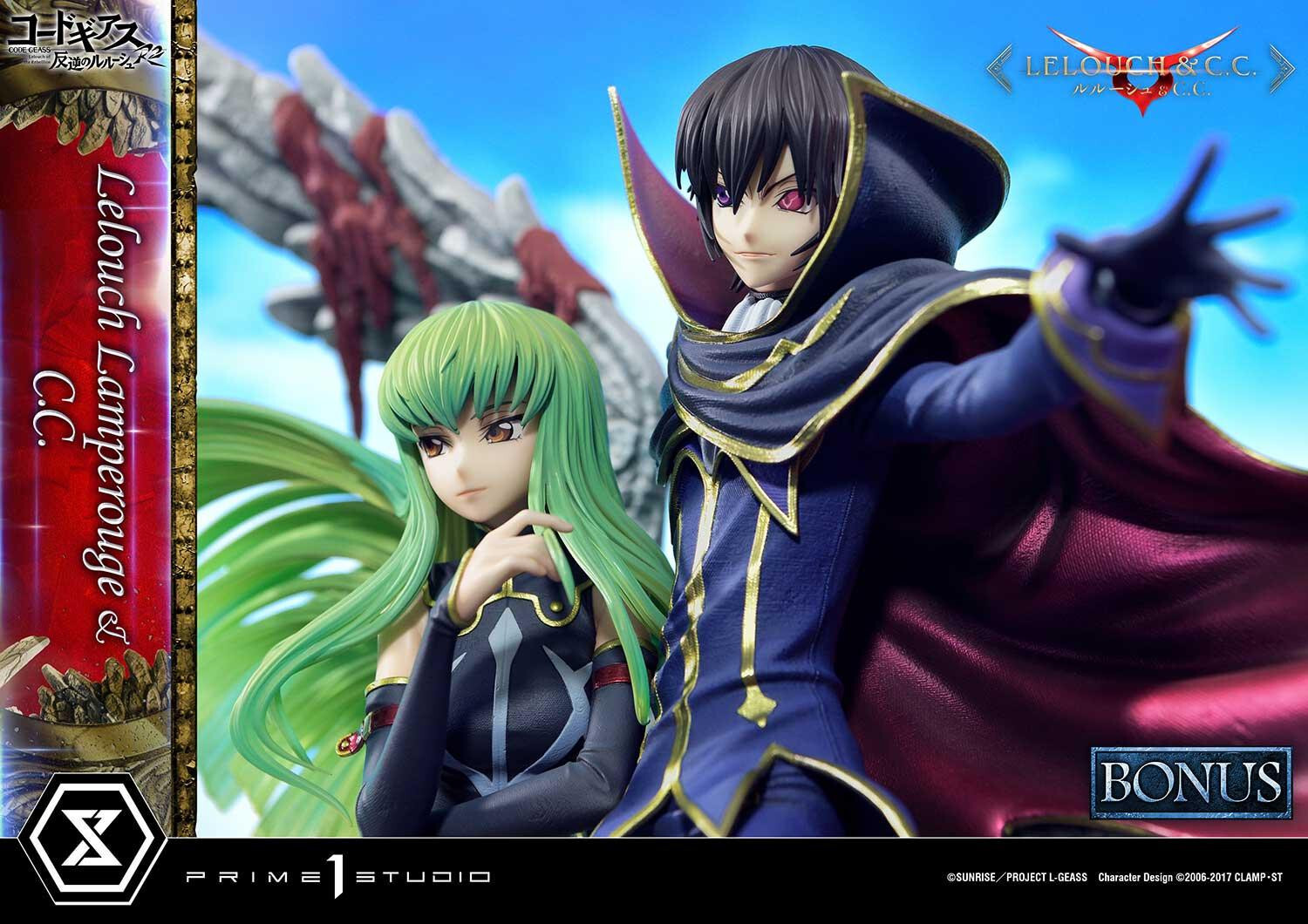 Code Geass - Hangyaku no Lelouch R2 - C.C. - Lelouch Lamperouge - Concept Masterline  (CMCGR-03S) - 1/6 - Bonus Version (Prime 1 Studio) photo 11