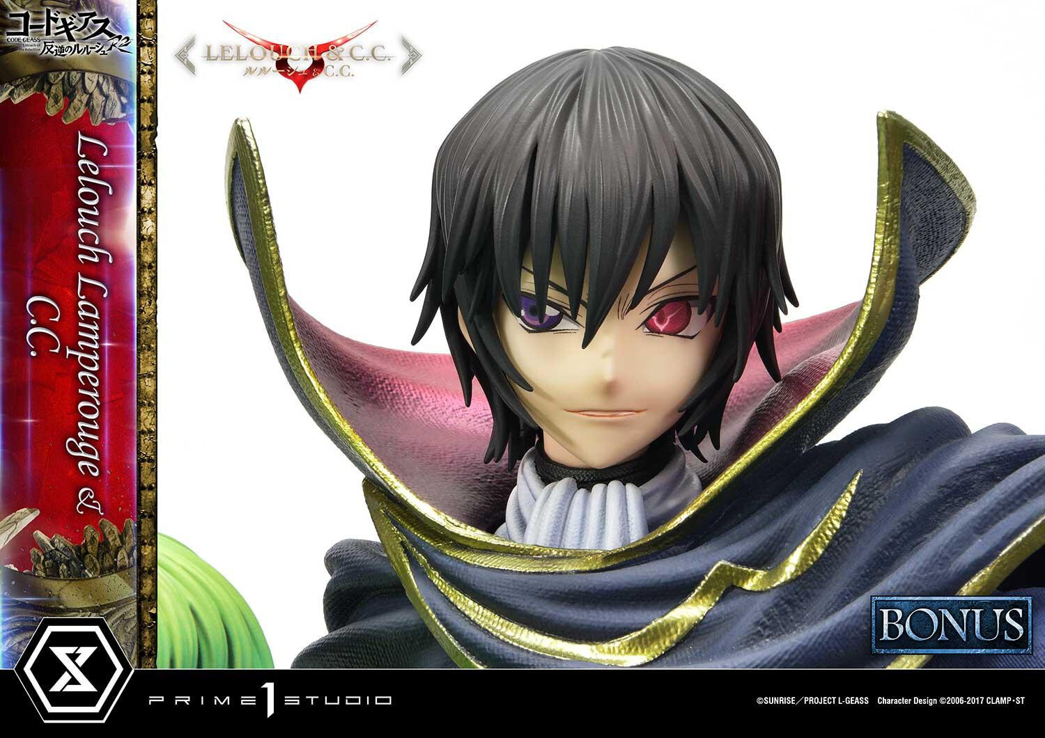 Code Geass - Hangyaku no Lelouch R2 - C.C. - Lelouch Lamperouge - Concept Masterline  (CMCGR-03S) - 1/6 - Bonus Version (Prime 1 Studio) photo 12