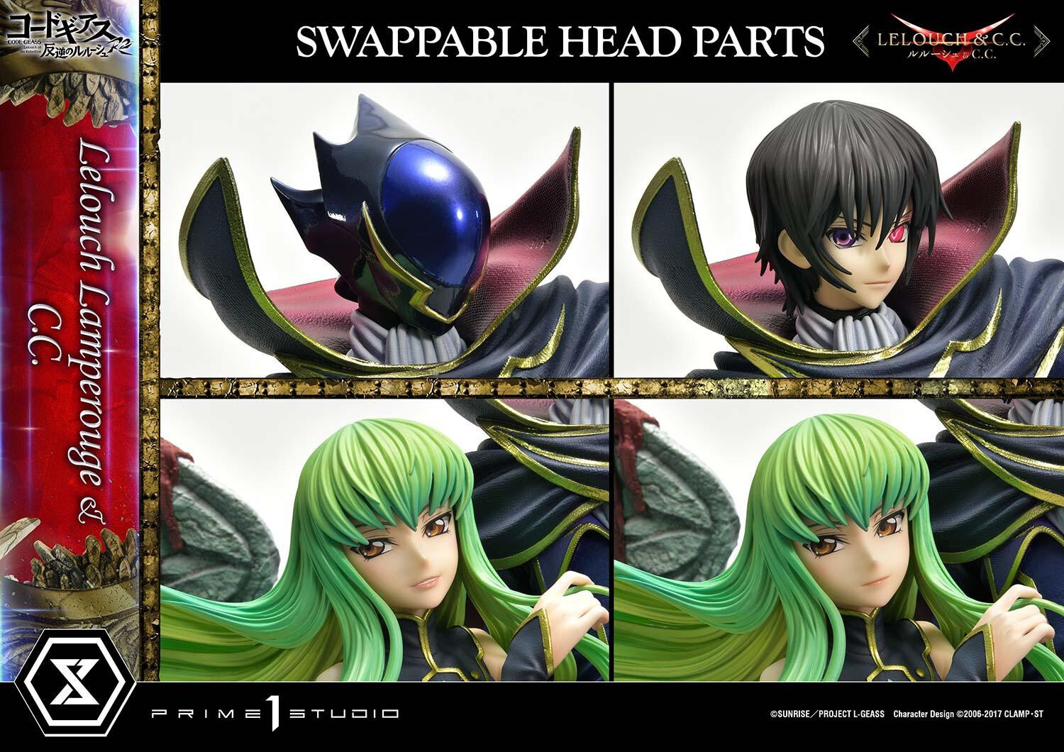 Code Geass - Hangyaku no Lelouch R2 - C.C. - Lelouch Lamperouge - Concept Masterline  (CMCGR-03S) - 1/6 - Bonus Version (Prime 1 Studio) photo 16