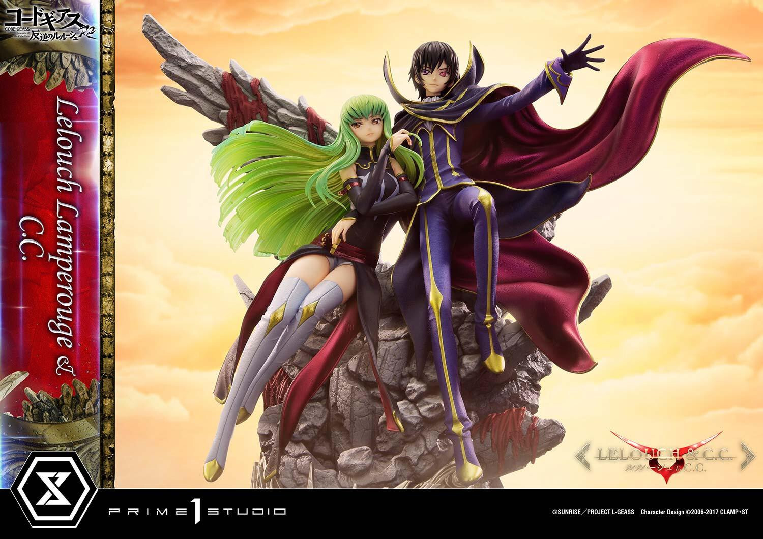 Code Geass - Hangyaku no Lelouch R2 - C.C. - Lelouch Lamperouge - Concept Masterline  (CMCGR-03S) - 1/6 - Bonus Version (Prime 1 Studio) photo 56