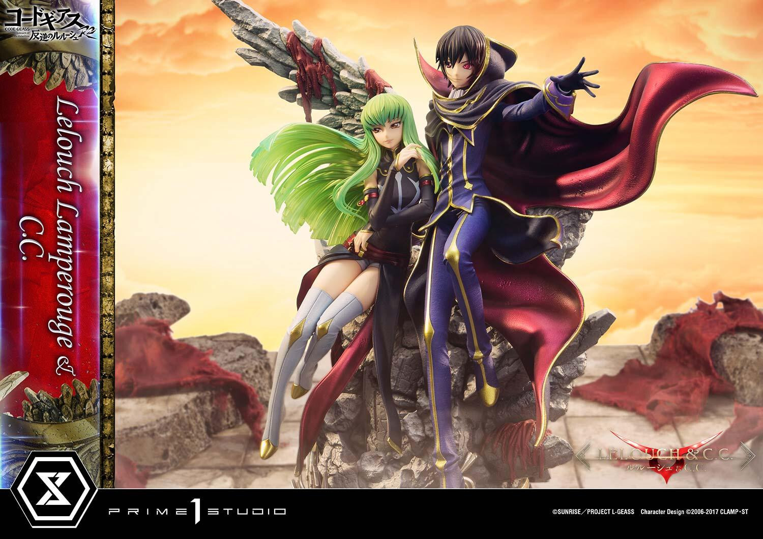 Code Geass - Hangyaku no Lelouch R2 - C.C. - Lelouch Lamperouge - Concept Masterline  (CMCGR-03S) - 1/6 - Bonus Version (Prime 1 Studio) photo 57