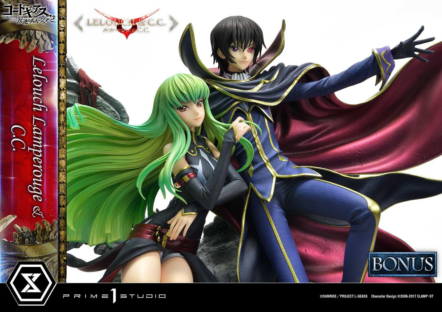 Code Geass - Hangyaku no Lelouch R2 - C.C. - Lelouch Lamperouge - Concept Masterline  (CMCGR-03S) - 1/6 - Bonus Version (Prime 1 Studio) photo 82