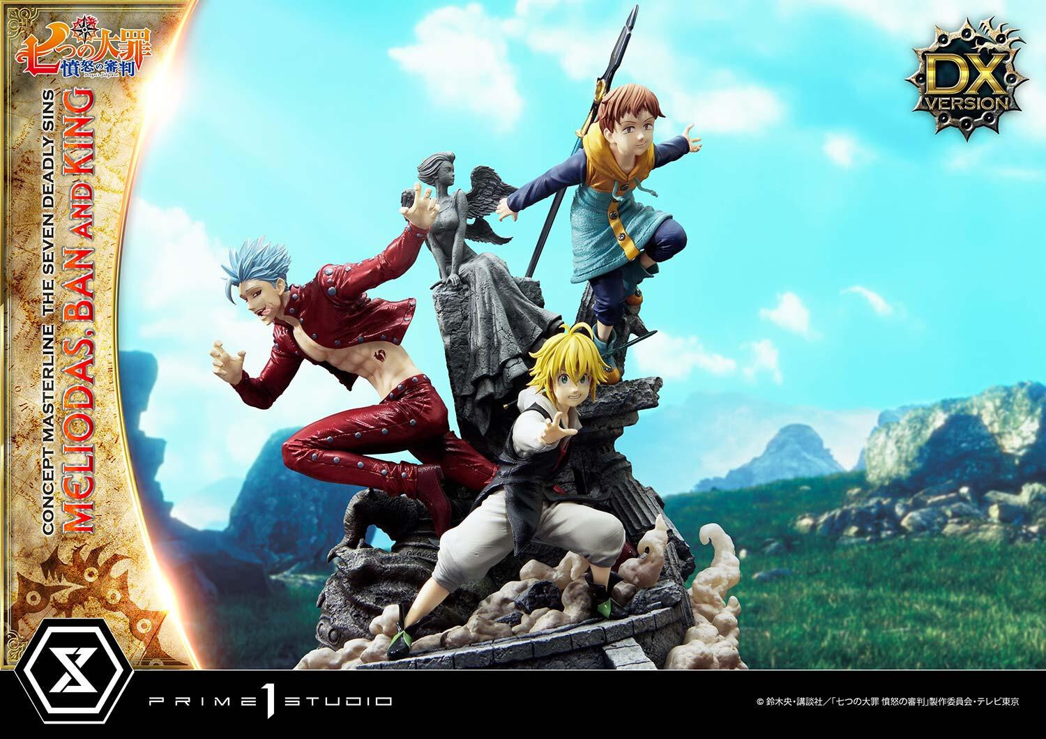 Nanatsu no Taizai: Fundo no Shinpan - Ban - King - Meliodas - Concept Masterline (CMNTZ-01DX) - 1/6 - DX Version (Prime 1 Studio) photo 26