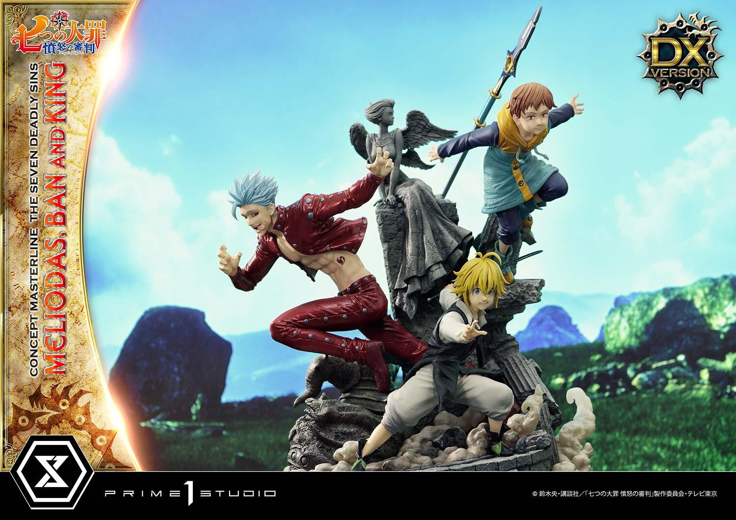 Nanatsu no Taizai: Fundo no Shinpan - Ban - King - Meliodas - Concept Masterline (CMNTZ-01DX) - 1/6 - DX Version (Prime 1 Studio) photo 34