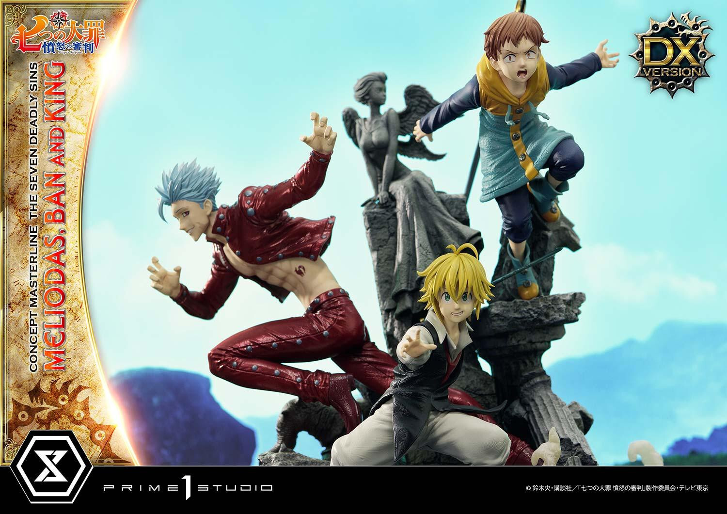 Nanatsu no Taizai: Fundo no Shinpan - Ban - King - Meliodas - Concept Masterline (CMNTZ-01DX) - 1/6 - DX Version (Prime 1 Studio) photo 36