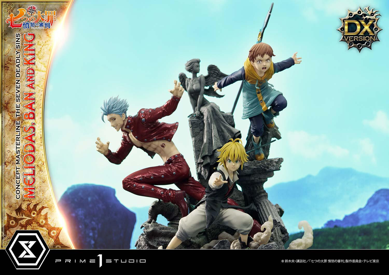 Nanatsu no Taizai: Fundo no Shinpan - Ban - King - Meliodas - Concept Masterline (CMNTZ-01DX) - 1/6 - DX Version (Prime 1 Studio) photo 37