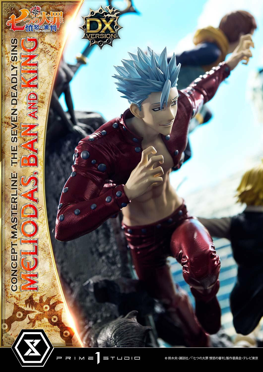 Nanatsu no Taizai: Fundo no Shinpan - Ban - King - Meliodas - Concept Masterline (CMNTZ-01DX) - 1/6 - DX Version (Prime 1 Studio) photo 44