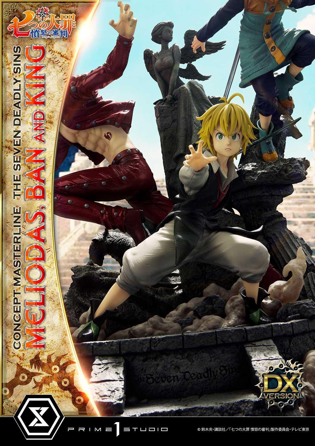 Nanatsu no Taizai: Fundo no Shinpan - Ban - King - Meliodas - Concept Masterline (CMNTZ-01DX) - 1/6 - DX Version (Prime 1 Studio) photo 45