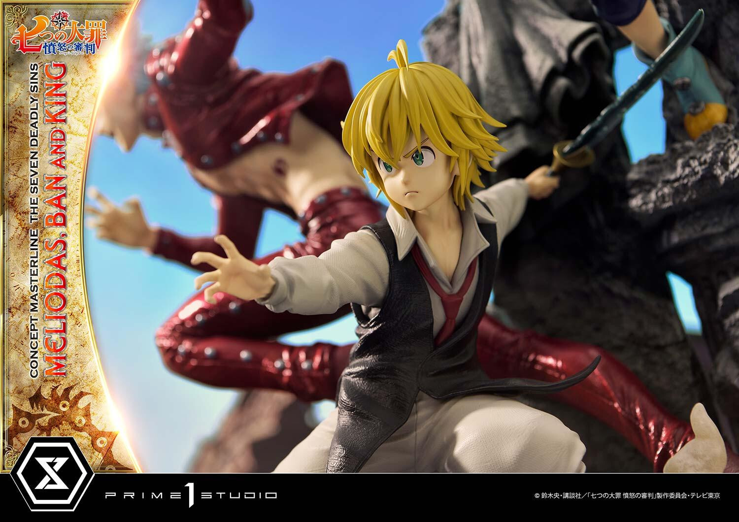 Nanatsu no Taizai: Fundo no Shinpan - Ban - King - Meliodas - Concept Masterline (CMNTZ-01DX) - 1/6 - DX Version (Prime 1 Studio) photo 74