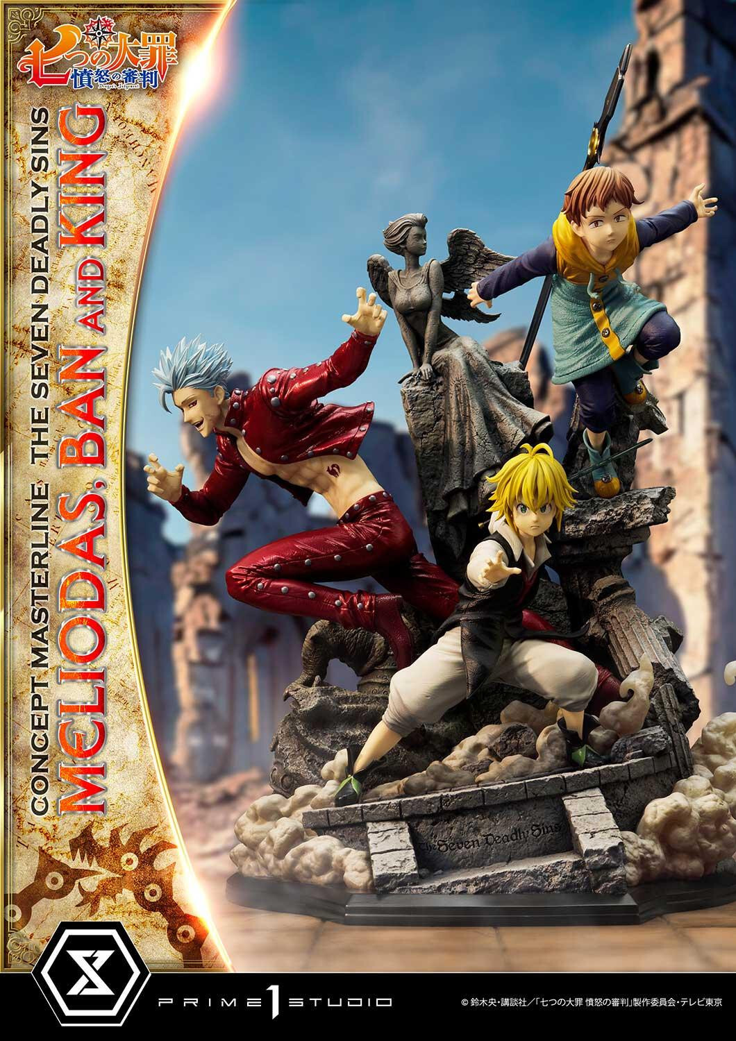 Nanatsu no Taizai: Fundo no Shinpan - Ban - King - Meliodas - Concept Masterline (CMNTZ-01DX) - 1/6 - DX Version (Prime 1 Studio) photo 88