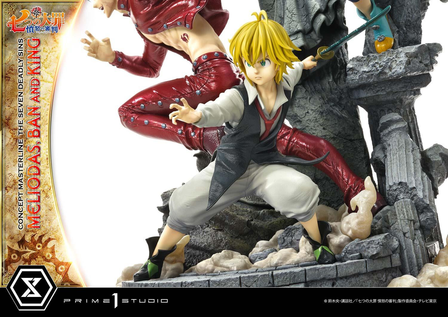 Nanatsu no Taizai: Fundo no Shinpan - Ban - King - Meliodas - Concept Masterline (CMNTZ-01DX) - 1/6 - DX Version (Prime 1 Studio) photo 89