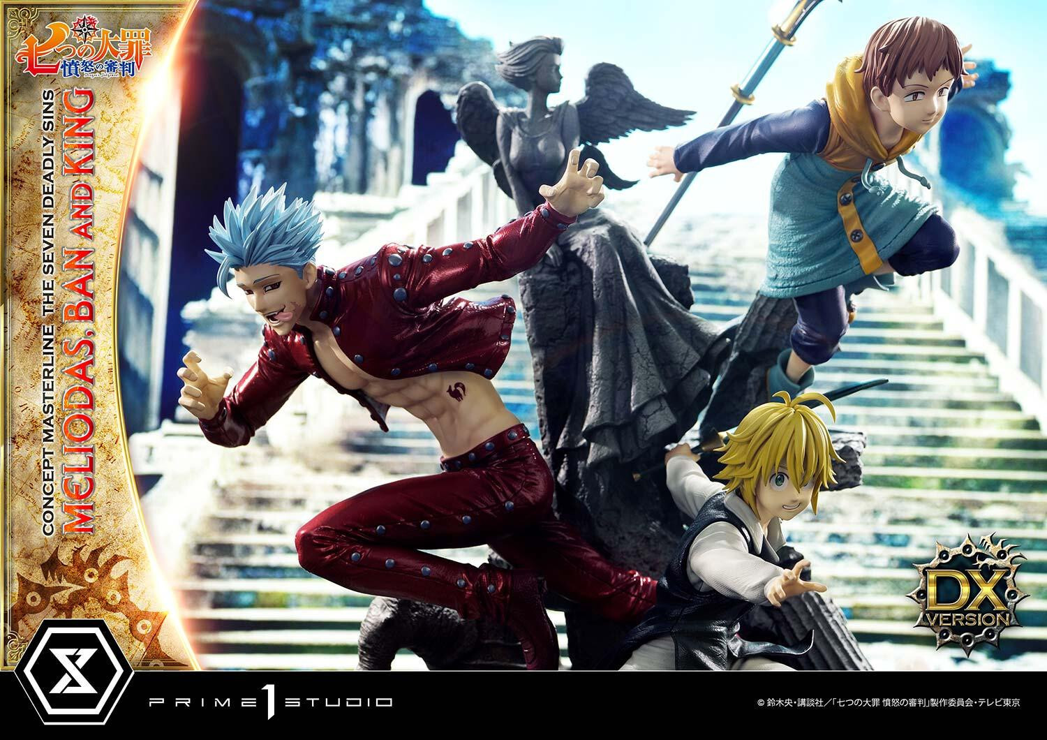 Nanatsu no Taizai: Fundo no Shinpan - Ban - King - Meliodas - Concept Masterline (CMNTZ-01DXS) - 1/6 - DX Bonus Version (Prime 1 Studio) photo 33