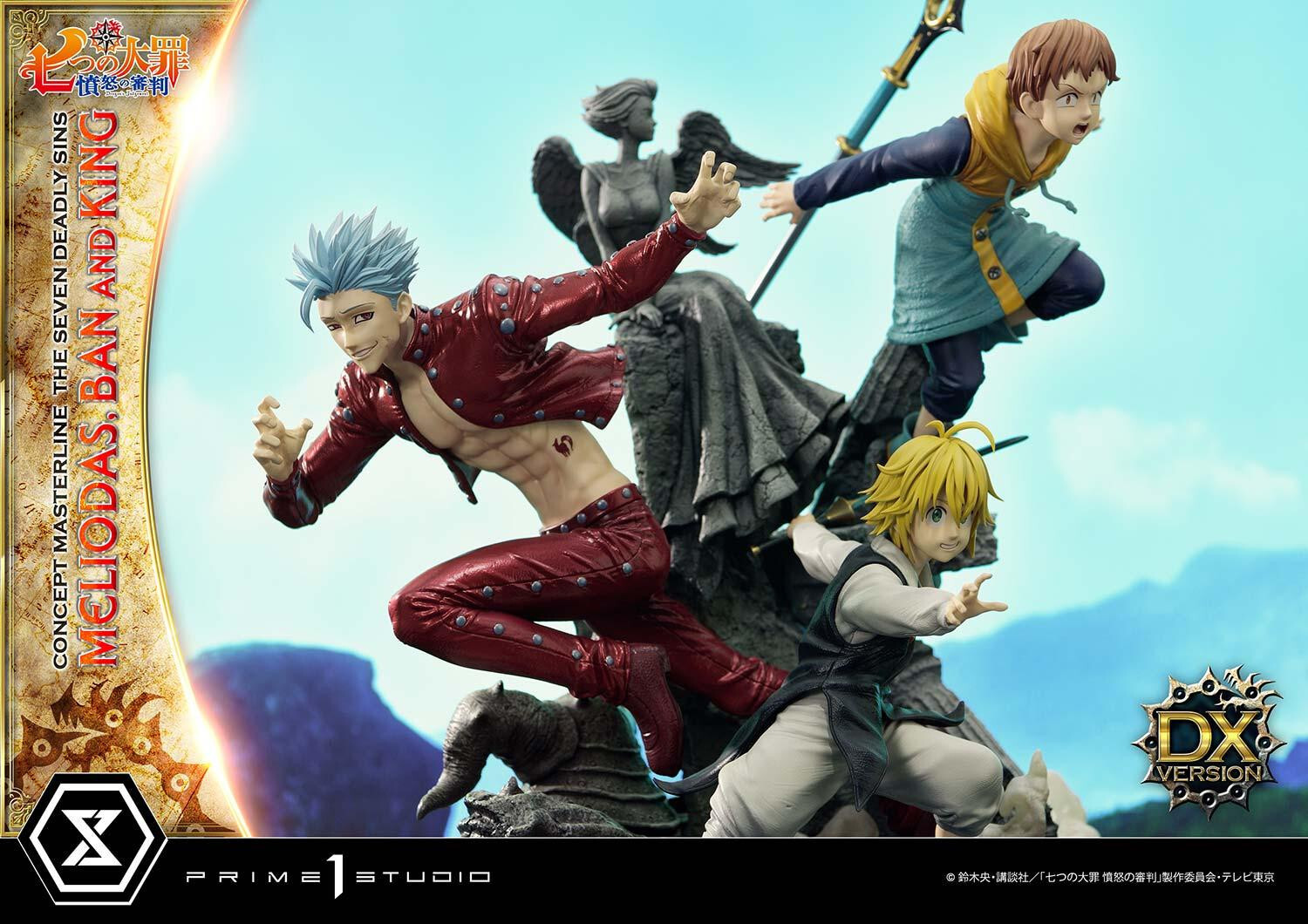 Nanatsu no Taizai: Fundo no Shinpan - Ban - King - Meliodas - Concept Masterline (CMNTZ-01DXS) - 1/6 - DX Bonus Version (Prime 1 Studio) photo 35
