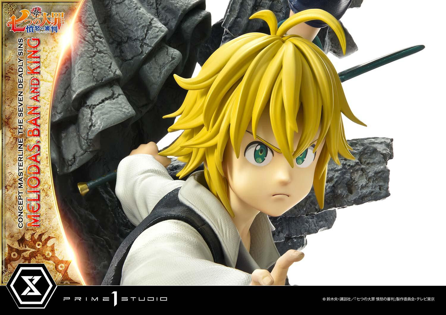 Nanatsu no Taizai: Fundo no Shinpan - Ban - King - Meliodas - Concept Masterline (CMNTZ-01DXS) - 1/6 - DX Bonus Version (Prime 1 Studio) photo 87