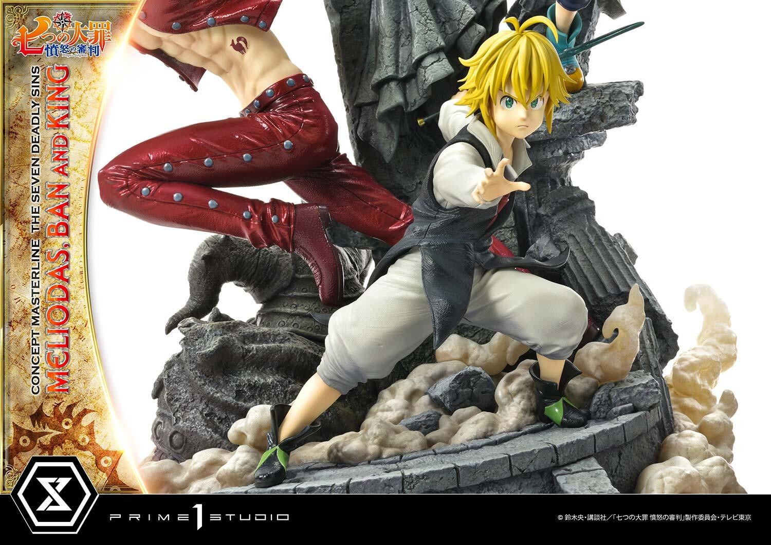 Nanatsu no Taizai: Fundo no Shinpan - Ban - King - Meliodas - Concept Masterline (CMNTZ-01DXS) - 1/6 - DX Bonus Version (Prime 1 Studio) photo 90