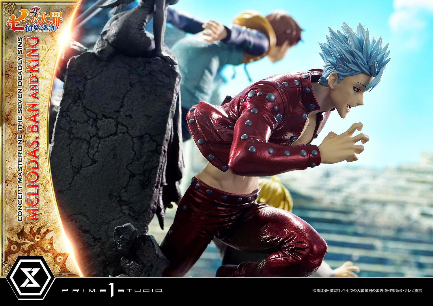Nanatsu no Taizai: Fundo no Shinpan - Ban - King - Meliodas - Concept Masterline (CMNTZ-01DXS) - 1/6 - DX Bonus Version (Prime 1 Studio) photo 96