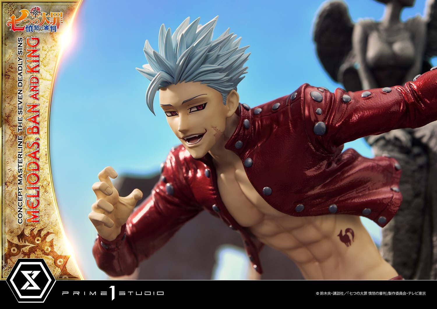 Nanatsu no Taizai: Fundo no Shinpan - Ban - King - Meliodas - Concept Masterline (CMNTZ-01DXS) - 1/6 - DX Bonus Version (Prime 1 Studio) photo 97
