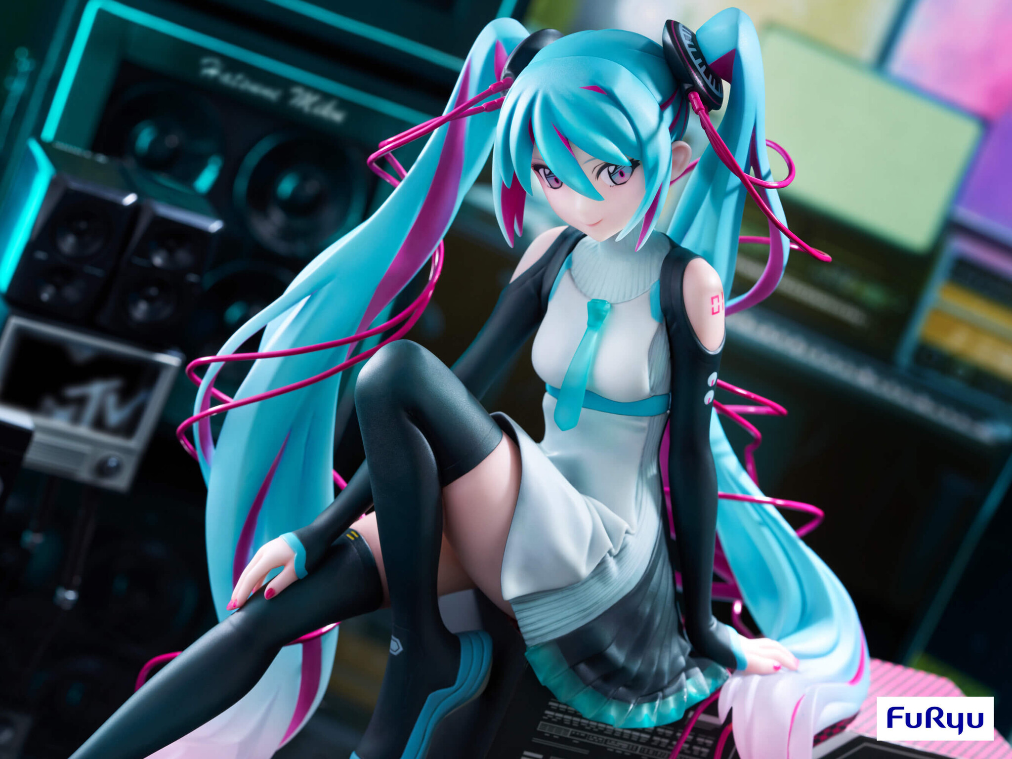 Vocaloid - Hatsune Miku - F:Nex - MTV x Hatsune Miku - 1/7 (FuRyu) photo 9