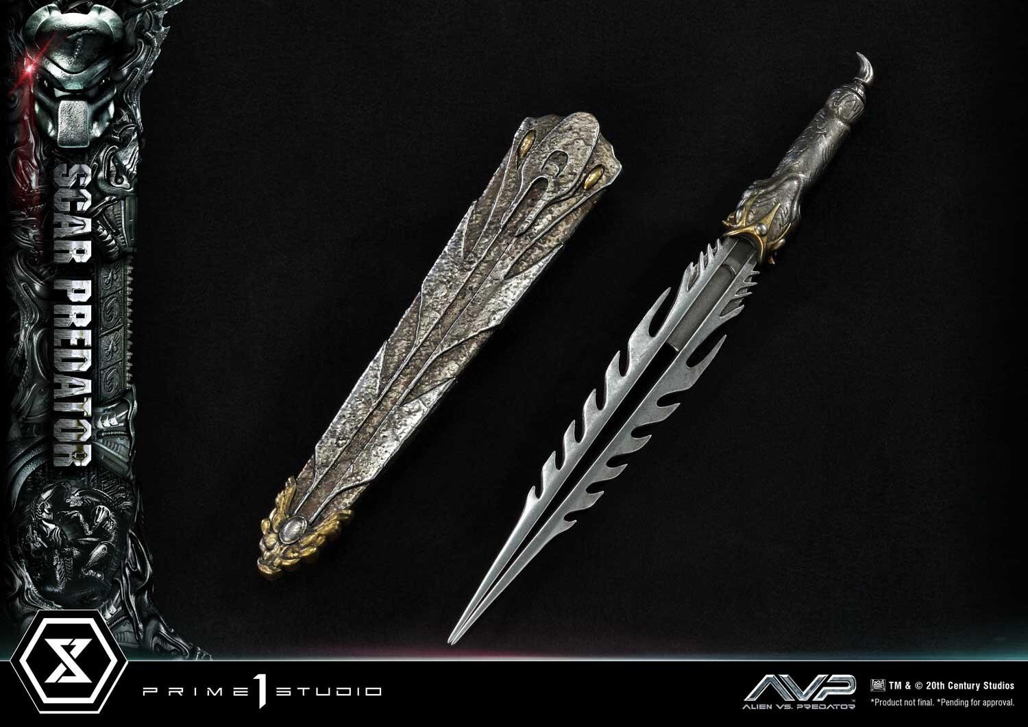 Alien Vs Predator - Alien Warrior - Facehugger - Scar Predator - Museum Masterline Series  (MMPR-04DX) - 1/3 - DX Version (Prime 1 Studio) photo 46