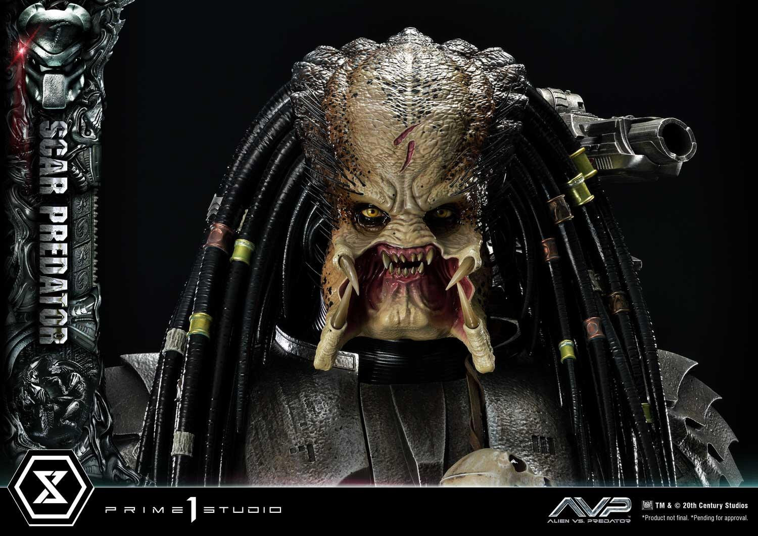 Alien Vs Predator - Alien Warrior - Facehugger - Scar Predator - Museum Masterline Series  (MMPR-04DX) - 1/3 - DX Version (Prime 1 Studio) photo 58